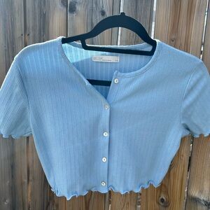 Oak + Fort Cropped Cardigan